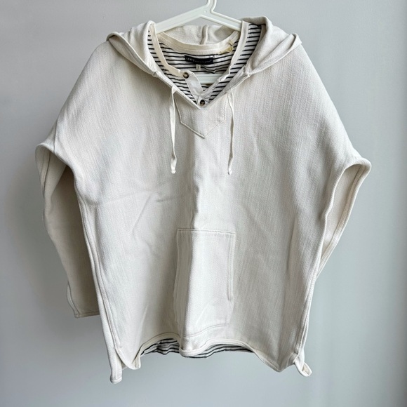 Levis Made Crafted Woven Cropped Sleeves Hoodie - Picture 4 of 13